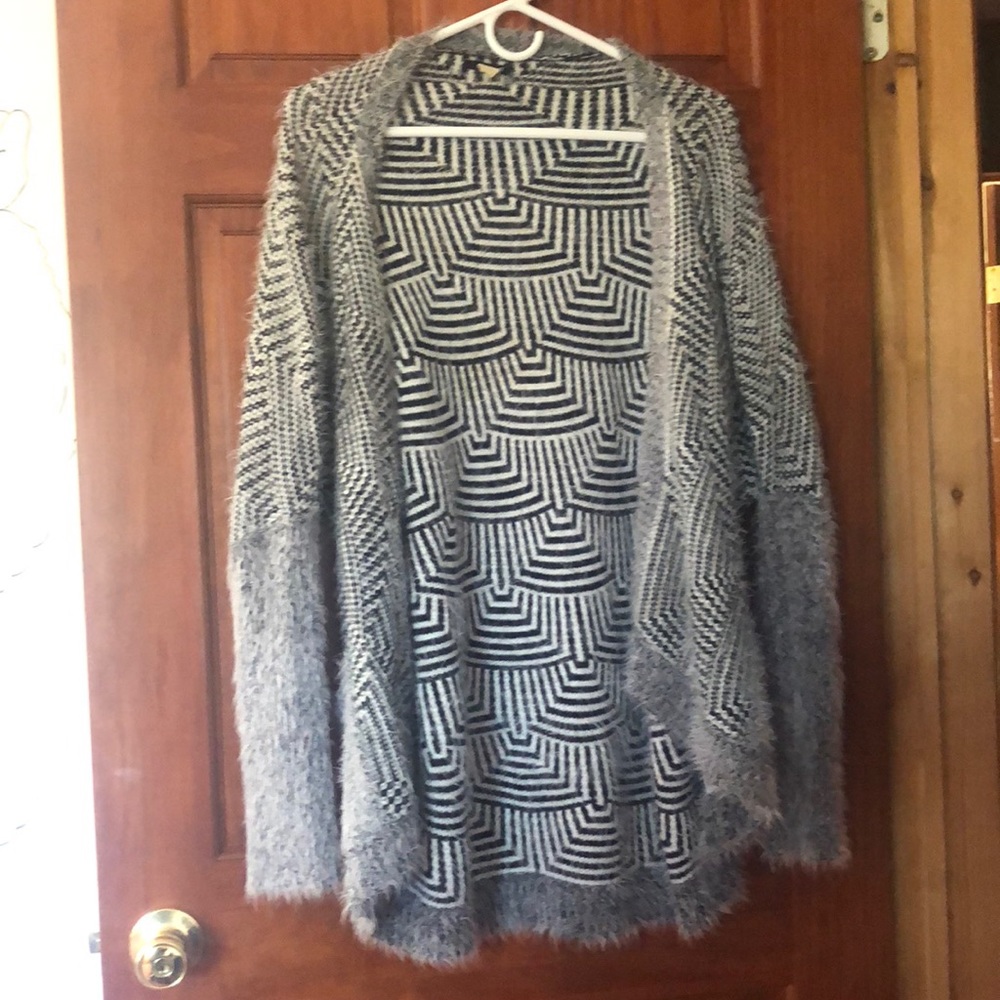 Promod black & White Cardigan